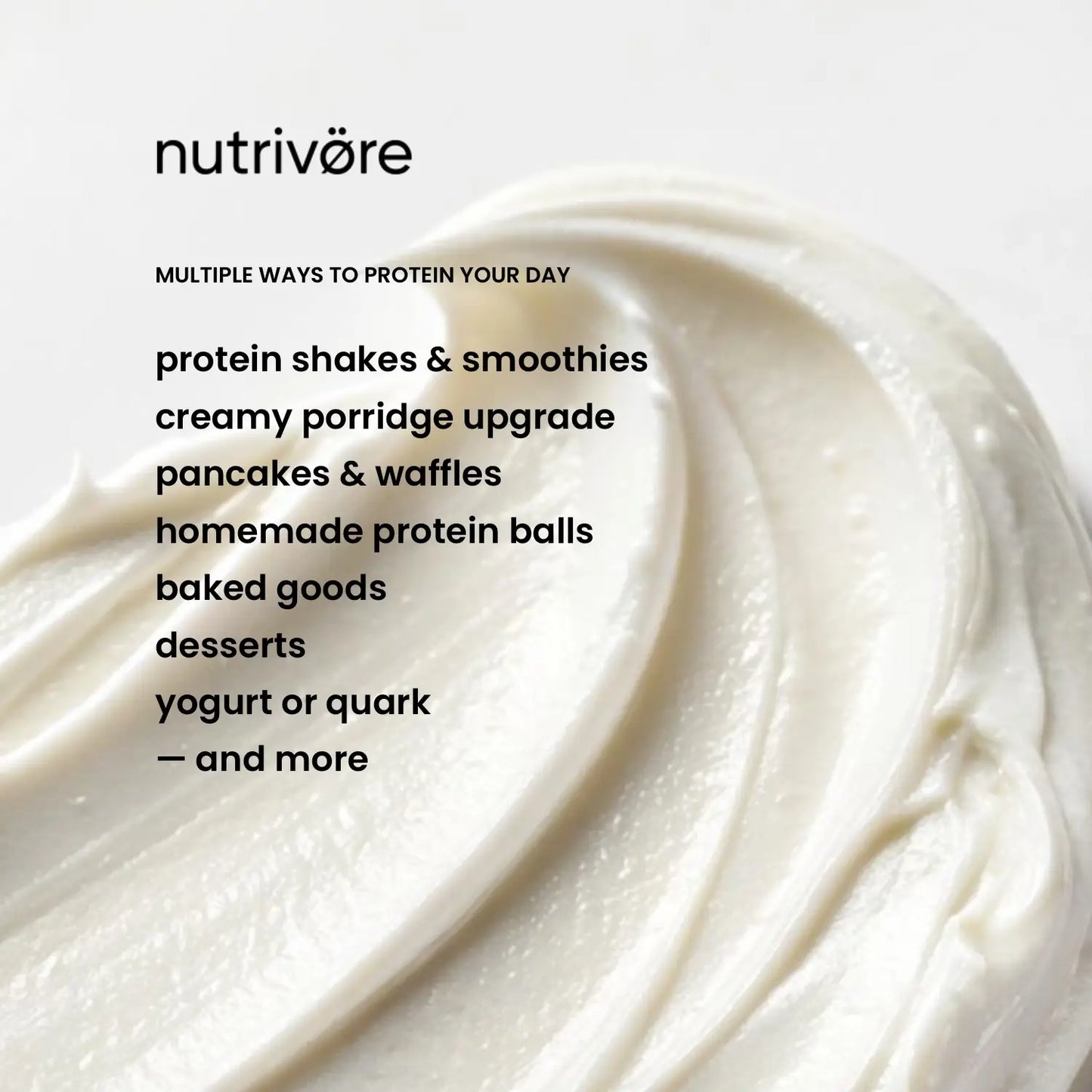 Organic Whey Protein Concentrate Powder with Prebiotics and Fruits